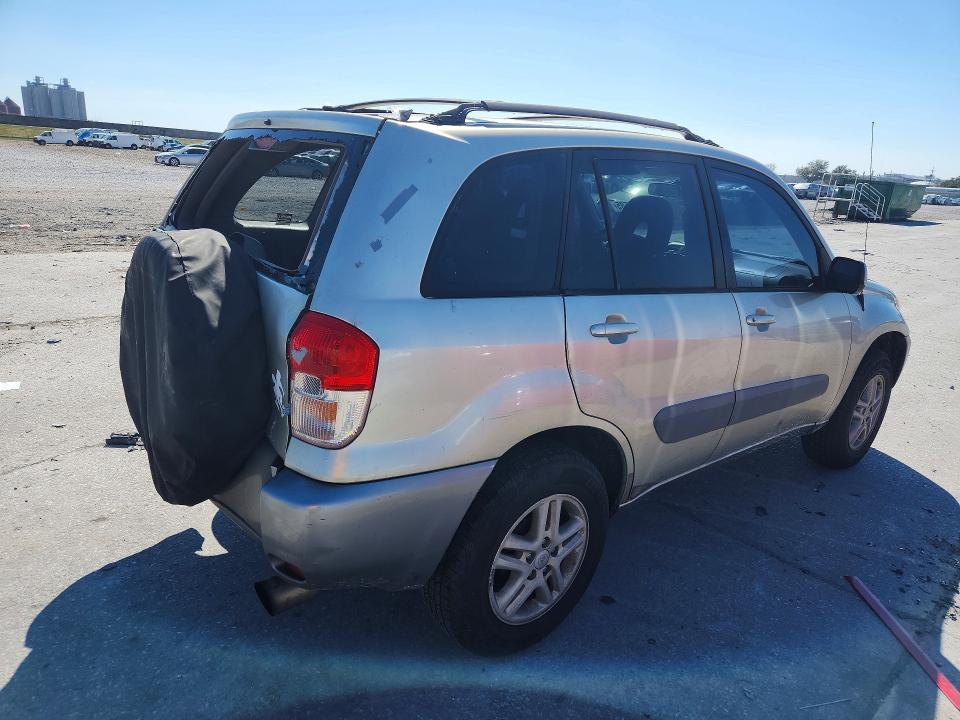2001 Toyota Rav4 VIN JTEGH20V710031256 COPART salvage auction — REAR END, LA - PERMIT TO SELL, sold $70 on 2026-07-29 (photo 3)