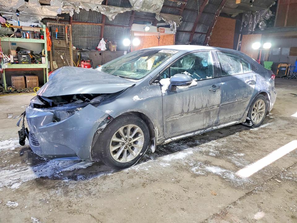 2020 Toyota Corolla VIN 5YFFPRAE5LP012000 COPART salvage auction — FRONT END, NY - MV907A-PARTS ONLY W/LIENHOLDER, sold $275 on 2026-07-13 (photo 1)