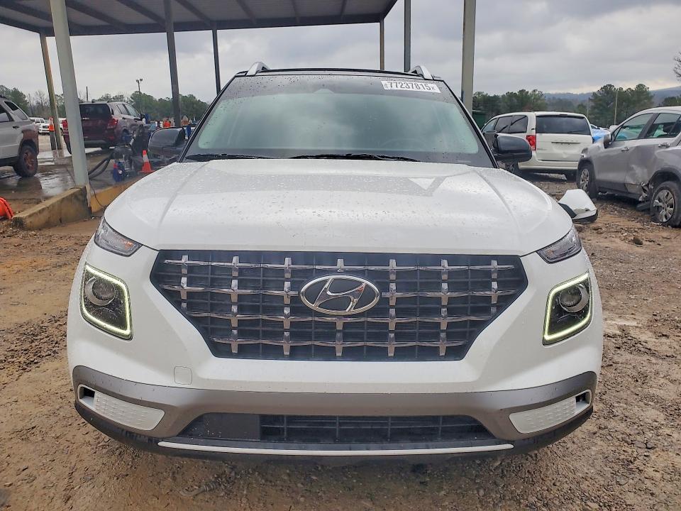 2024 Hyundai Venue VIN KMHRC8A30RU311922 COPART salvage auction — REAR END, Al - Certificate Of Title, sold $575 on 2026-07-28 (photo 5)