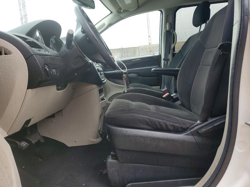 2018 Dodge Grand caravan VIN 2C4RDGBG5JR137957 COPART salvage auction — FRONT END, Ca - Salvage Certificate, sold $950 on 2026-07-09 (photo 7)