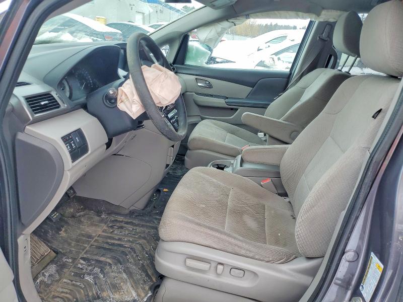 2016 Honda Odyssey VIN 5FNRL5H44GB502640 COPART salvage auction — FRONT END, On - Permit Salvage, sold $750 on 2026-07-02 (photo 7)
