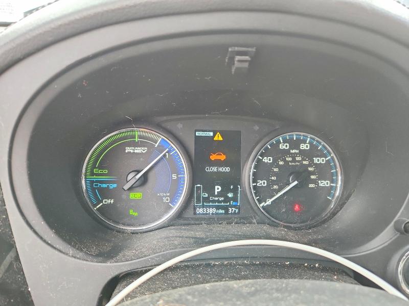 2022 Mitsubishi Outlander VIN JA4J2VA7XNZ030773 COPART salvage auction — MECHANICAL, VA - CERTIFICATE OF TITLE, sold $8,600 on 2026-07-29 (photo 9)