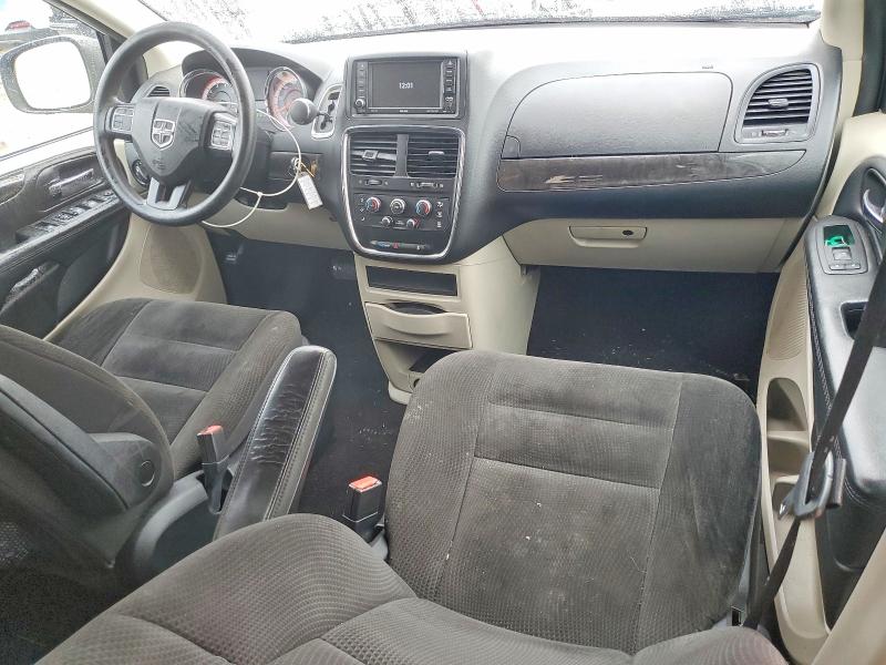 2018 Dodge Grand caravan VIN 2C4RDGBG5JR137957 COPART salvage auction — FRONT END, Ca - Salvage Certificate, sold $950 on 2026-07-09 (photo 8)