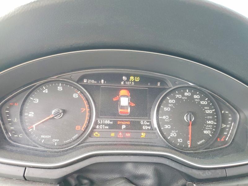 2019 Audi A4 VIN WAUGMAF44KA056813 COPART salvage auction — FRONT END, CO - PUBLIC - SALVAGE TITLE (P), sold $4,100 on 2026-07-02 (photo 9)