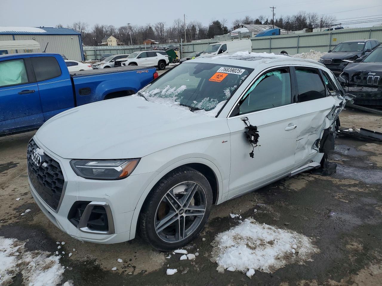 2021 Audi Q5 VIN WA1E2AFY0M2034754 — COPART salvage auction photo