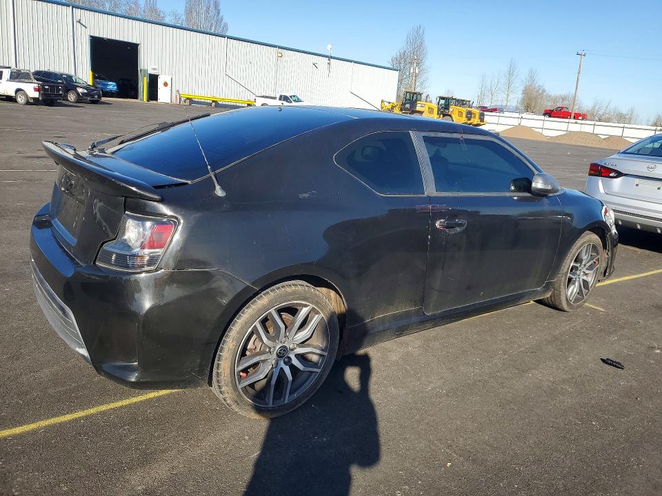 2016 Scion Tc VIN JTKJF5C71GJ022711 COPART salvage auction — VANDALISM, Or - Salvage Title Certificate, sold $1,250 on 2026-07-06 (photo 3)