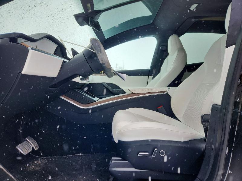 2023 Tesla Model x VIN 7SAXCDE50PF380943 COPART salvage auction — FRONT END, Salvage Title, sold $14,300 on 2026-07-15 (photo 7)
