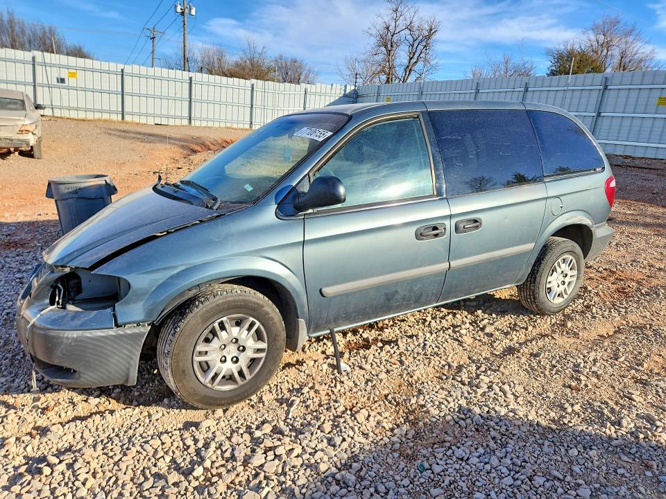 2006 Dodge Caravan VIN 1D4GP25B06B743841 COPART salvage auction — FRONT END, Wv - Salvage Certificate, sold $250 on 2026-07-09 (photo 1)