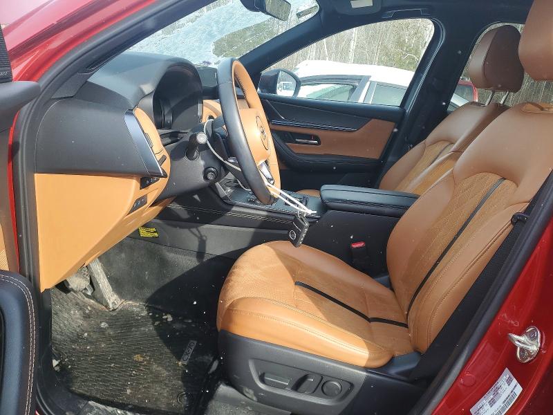 2025 Mazda Cx-70 VIN JM3KJEHC9S1102628 COPART salvage auction — FRONT END, Salvage Title, sold $15,000 on 2026-07-14 (photo 7)