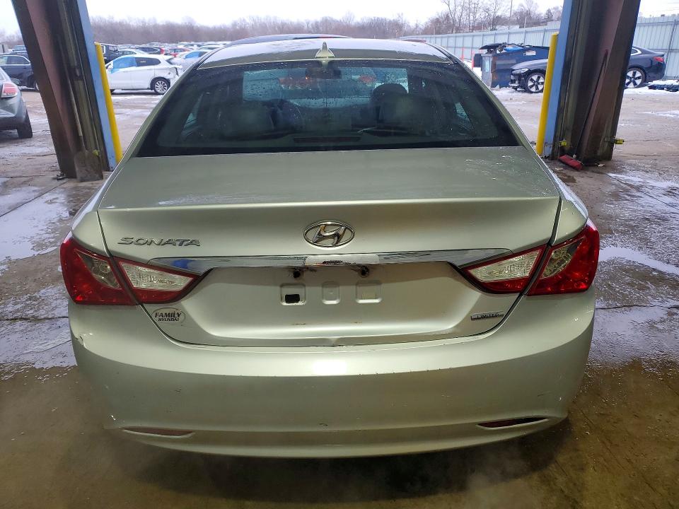 2013 Hyundai Sonata VIN 5NPEC4AC0DH671402 COPART salvage auction — FRONT END, Il - Salvage Certificate, sold $725 on 2026-07-17 (photo 6)