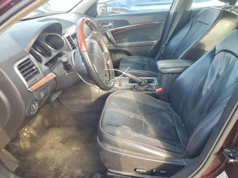 2012 Lincoln Mkz VIN 3LNHL2GC3CR807277 COPART salvage auction — FRONT END, Pa - Cert Of Title, sold $425 on 2026-07-02 (photo 7)