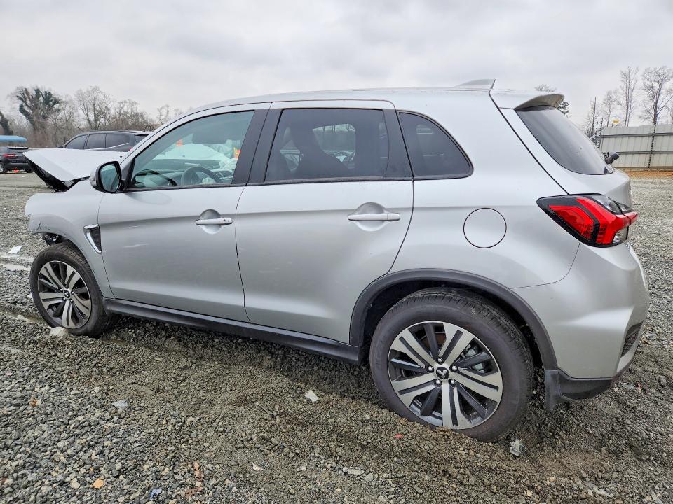 2025 Mitsubishi Outlander VIN JA4ARUAU2SU014216 COPART salvage auction — FRONT END, Sc - Cert Of Title-Salvage, sold $3,100 on 2026-07-13 (photo 2)