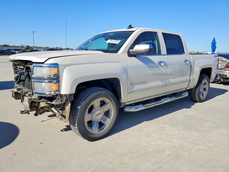 2015 Chevrolet Silverado VIN 3GCUKSEC5FG340694 COPART salvage auction — FRONT END, Tx - Salvage Vehicle Title, sold $5,900 on 2026-07-09 (photo 1)