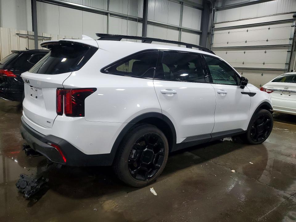 2025 Kia Sorento VIN 5XYRKDJF5SG390375 COPART salvage auction — FRONT END, Mn - Cert Of Title-Salvage, sold $300 on 2026-07-14 (photo 3)