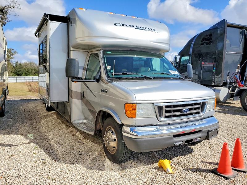 2006 Ford E-450 VIN 1FDXE45S36DB36119 — COPART salvage auction photo