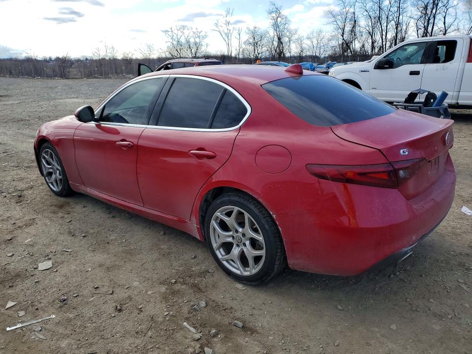 2019 Alfa romeo Giulia VIN ZARFANBN0K7622157 COPART salvage auction — FRONT END, Id - Salvage Certificate Of Title, sold $2,800 on 2026-07-07 (photo 2)