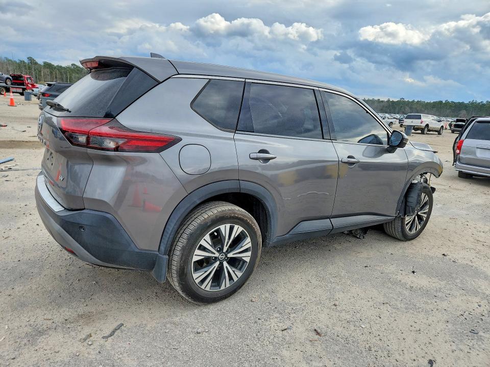 2021 Nissan Rogue VIN JN8AT3BA6MW006573 COPART salvage auction — FRONT END, Sc - Cert Of Title-Salvage, sold $5,900 on 2026-07-06 (photo 3)