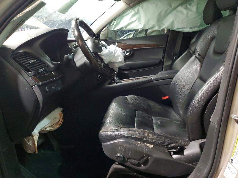 2016 Volvo Xc90 VIN YV4A22PK0G1047970 COPART salvage auction — FRONT END, MI - CERTIFICATE OF TITLE, sold $3,100 on 2026-07-07 (photo 7)
