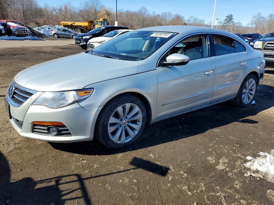 2010 Volkswagen Passat cc VIN WVWMN7AN9AE542434 COPART salvage auction — REAR END, Ct - Cert Of Title-Parts Only Salva, sold $475 on 2026-07-09 (photo 1)