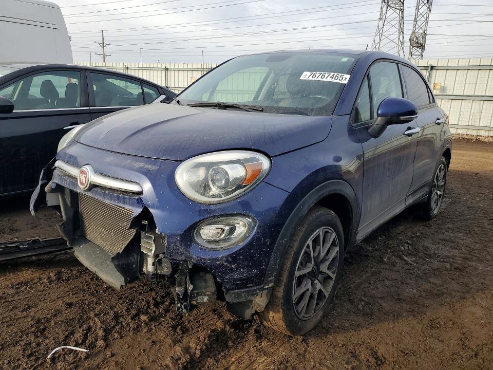 2016 Fiat 500x VIN ZFBCFYET3GP408445 — COPART salvage auction photo