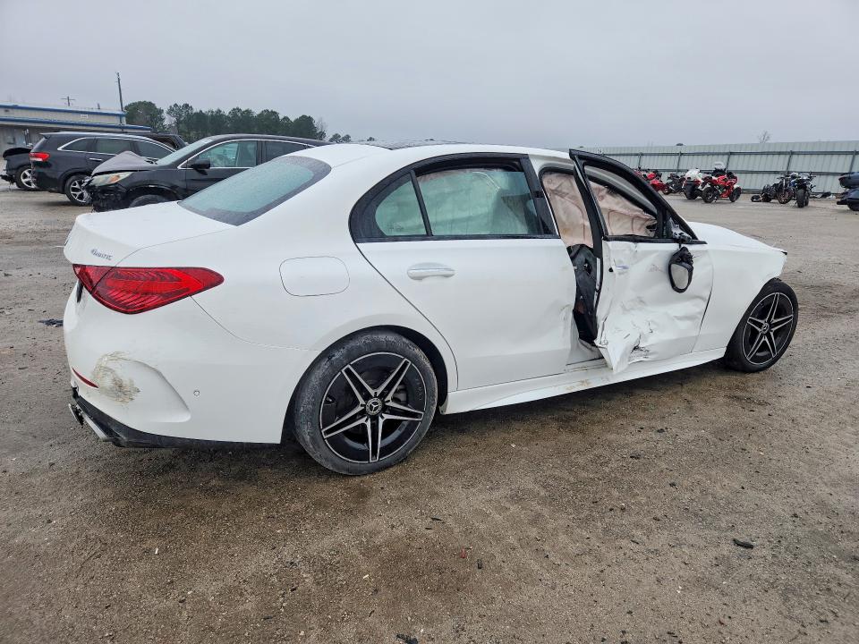 2023 Mercedes-benz C class VIN W1KAF4HB7PR147735 COPART salvage auction — FRONT END, Sc - Cert Of Title-Salvage, sold $11,000 on 2026-07-13 (photo 3)