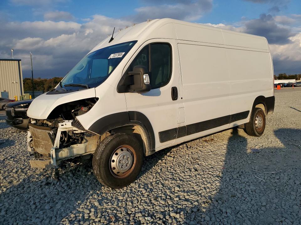 2023 Ram Promaster 2500 VIN 3C6LRVDG3PE556254 COPART salvage auction — FRONT END, Fl - Cert Of Title Slvg Rebuildable, sold $11,400 on 2026-07-27 (photo 1)