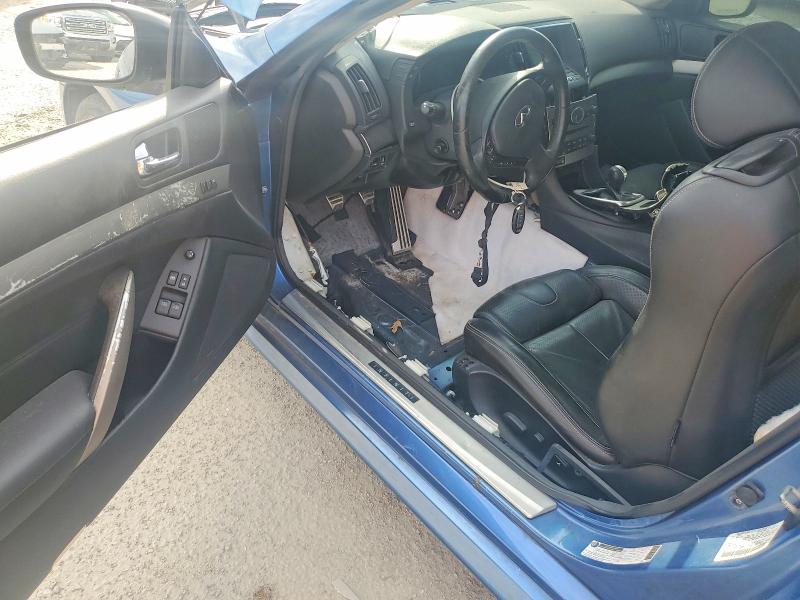 2012 Infiniti G VIN JN1CV6EK1CM421737 COPART salvage auction — WATER/FLOOD, Sc - Cert Of Title-Salvage Water, sold $1,600 on 2026-07-13 (photo 8)