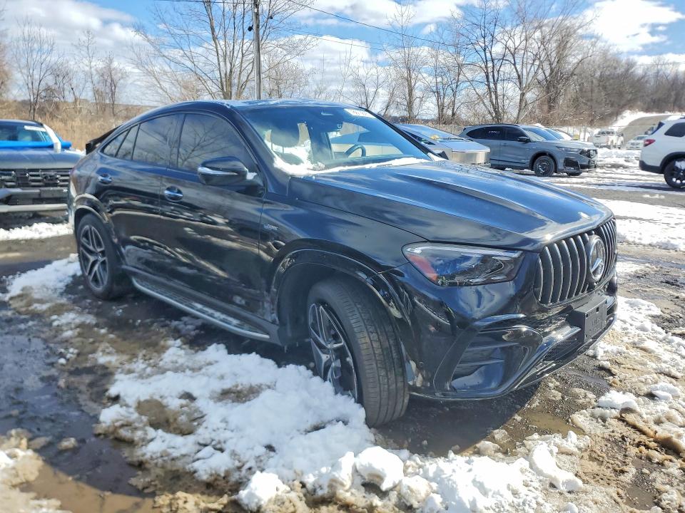 2025 Mercedes-benz Gle coupe VIN 4JGFD6BB4SB283778 COPART salvage auction — SIDE, Ny - Mv-907A Salvage Certificate, sold $31,750 on 2026-07-03 (photo 4)