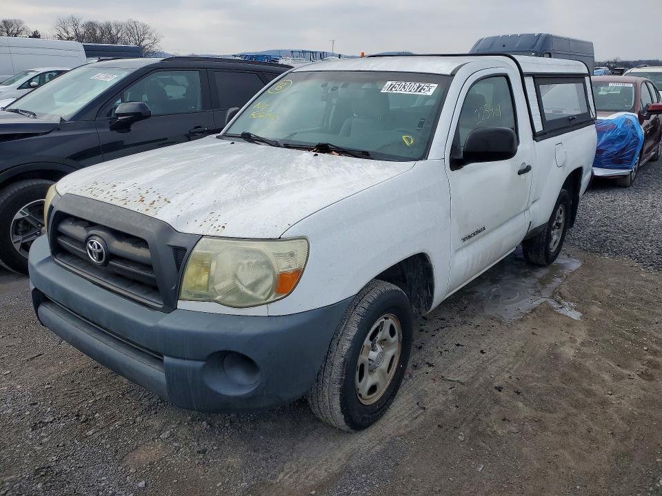 2006 Toyota Tacoma VIN 5TENX22N36Z186826 COPART salvage auction — FRONT END, Tn - Certificate Of Title, sold $2,850 on 2026-07-14 (photo 1)