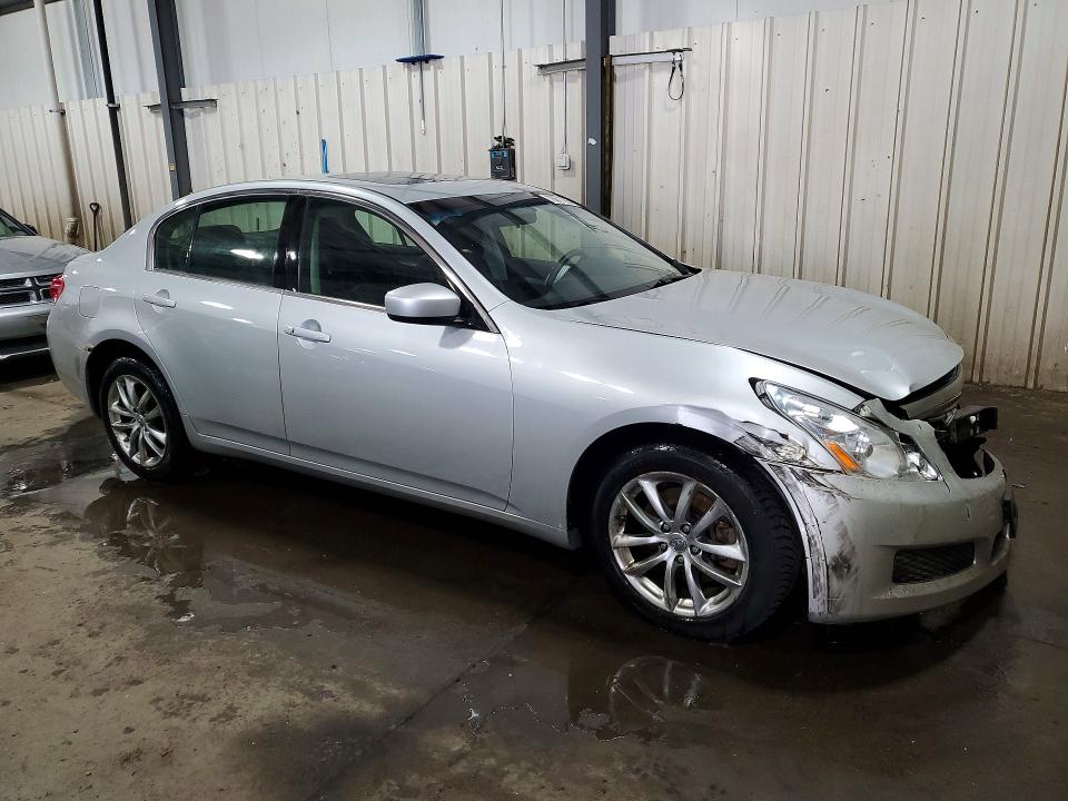 2009 Infiniti G37 VIN JNKCV61F19M353906 COPART salvage auction — FRONT END, MN - CERT OF TITLE-PRIOR SALVAGE, sold $500 on 2026-07-14 (photo 4)