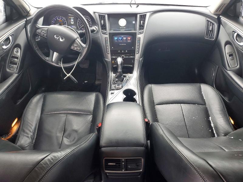 2014 Infiniti Q50 VIN JN1BV7AR5EM692369 COPART salvage auction — FRONT END, ON - PERMIT NO BRAND - UNFIT, sold $1,550 on 2026-07-28 (photo 8)