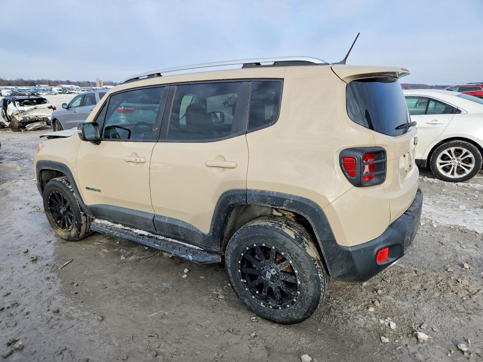 2016 Jeep Renegade VIN ZACCJBDT3GPC64697 COPART salvage auction — FRONT END, Mi - Cert Of Title-Salvage Vehicle, sold $1,100 on 2026-07-09 (photo 2)