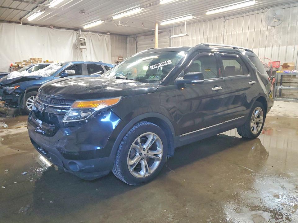2015 Ford Explorer VIN 1FM5K8F84FGC44936 COPART salvage auction — FRONT END, Pa - Certificate Of Salvage, sold $1,100 on 2026-07-02 (photo 1)