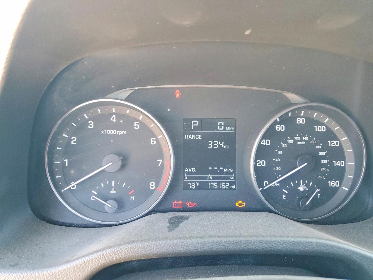 2017 Hyundai Elantra VIN 5NPD74LF2HH164854 COPART salvage auction — Front End, TX - CERTIFICATE OF TITLE (P), sold $1,050 on 2026-07-01 (photo 9)