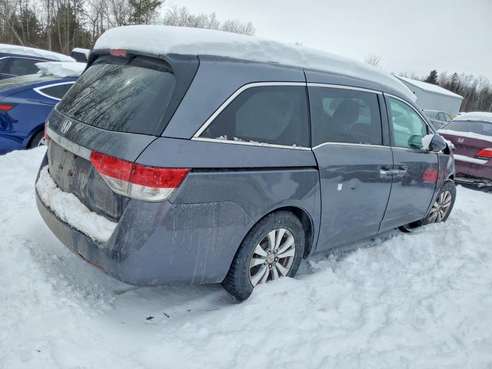2016 Honda Odyssey VIN 5FNRL5H44GB502640 COPART salvage auction — FRONT END, On - Permit Salvage, sold $750 on 2026-07-02 (photo 3)