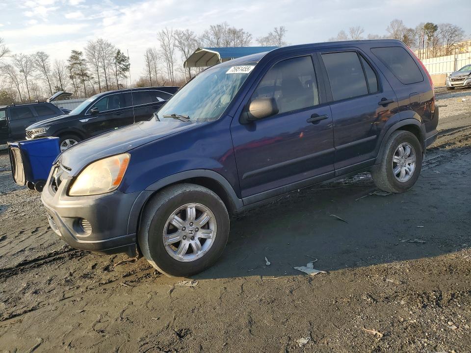 2006 Honda Cr-v VIN JHLRD78596C008595 COPART salvage auction — FRONT END, Sc - Cert Of Title-Salvage, sold $1,150 on 2026-07-06 (photo 1)