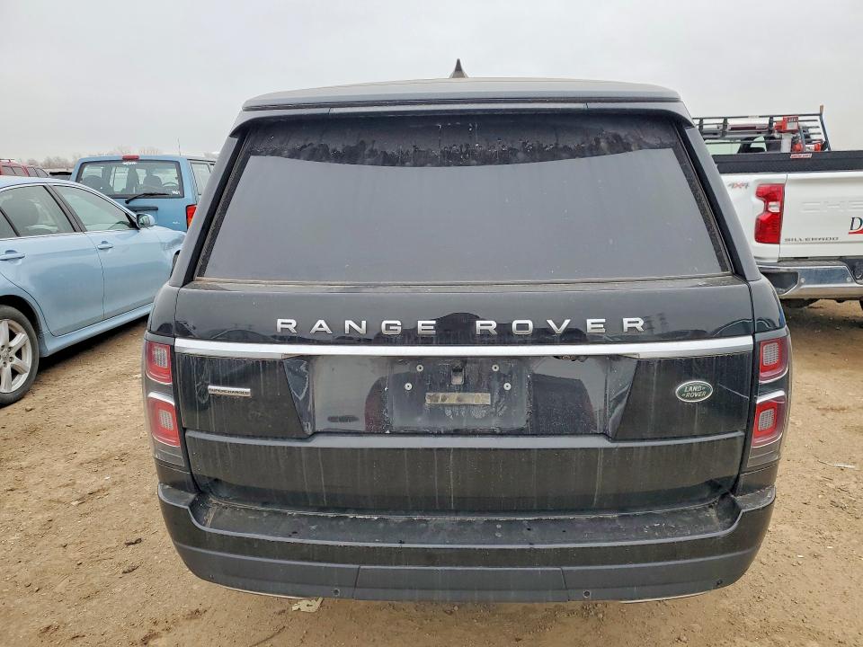 2018 Land rover RANGE ROVER VIN SALGS2RE7JA515021 COPART salvage auction — FRONT END, Il - Salvage Certificate, sold $15,500 on 2026-07-07 (photo 6)