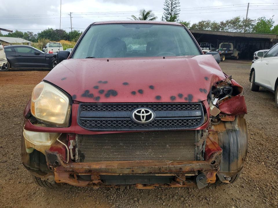 2005 Toyota Rav4 VIN JTEHD20V650062455 COPART salvage auction — FRONT END, HI - BILL OF SALE - PARTS ONLY, sold $1 on 2026-07-29 (photo 5)