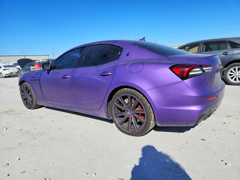 2022 Maserati Ghibli VIN ZAM57YSM3N1388967 COPART salvage auction — FRONT END, Tx - Salvage Vehicle Title, sold $2,250 on 2026-07-28 (photo 2)