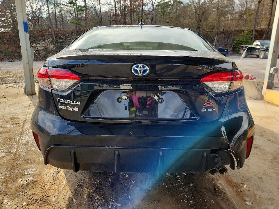 2025 Toyota Corolla VIN JTDBCMFE8S3105803 COPART salvage auction — REAR END, Al - Cert Of Title-Salvage Title, sold $8,500 on 2026-07-07 (photo 6)