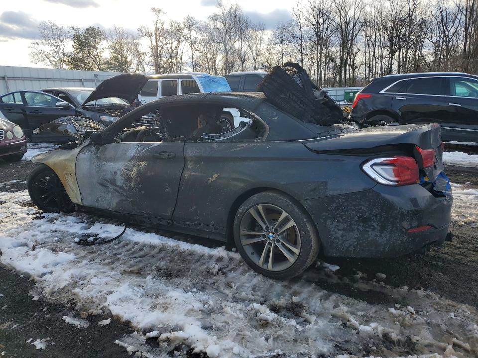 2019 BMW 4 series VIN WBA4Z1C59KEE44648 COPART salvage auction — BURN, Md - Cert Of Salvage > 75% Damage, sold $200 on 2026-07-07 (photo 2)