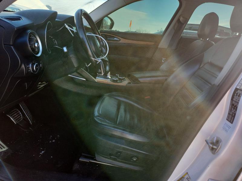 2018 Alfa romeo Stelvio VIN ZASFAKRN3J7B59581 COPART salvage auction — FRONT END, Mi - Cert Of Title-Salvage Vehicle, sold $6,400 on 2026-08-13 (photo 7)