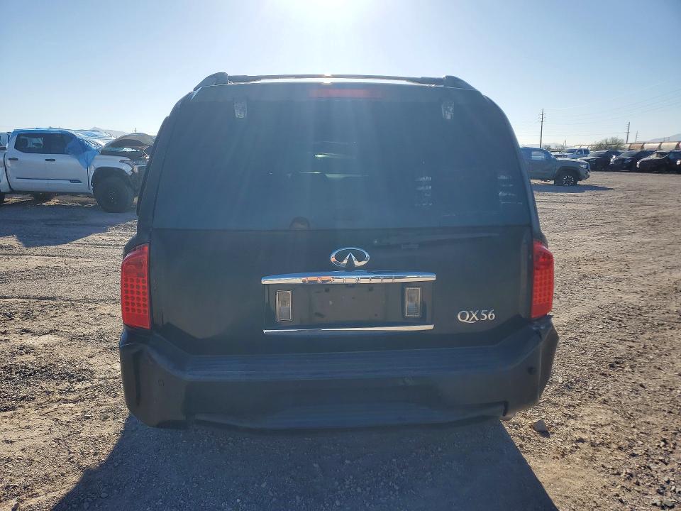 2006 Infinity Qx56 VIN 5N3AA08A96N814337 COPART salvage auction — MECHANICAL, Az - Certificate Of Title, sold $925 on 2026-07-31 (photo 6)