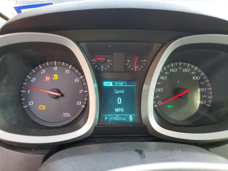 2014 Chevrolet Equinox VIN 2GNALAEK8E1117209 COPART salvage auction — REAR END, Co - Bill Of Sale-Parts Only, sold $400 on 2026-07-02 (photo 9)