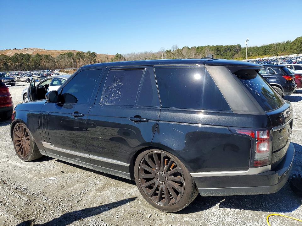 2016 Land rover RANGE ROVER VIN SALGS2EF7GA273502 COPART salvage auction — MECHANICAL, Ga - Certificate Of Title (P), sold $7,100 on 2026-08-19 (photo 2)