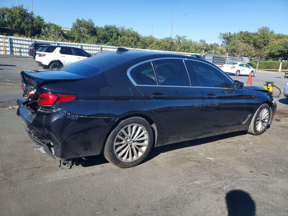 2023 BMW 5er VIN WBA53BH00PCN00730 COPART salvage auction — REAR END, Salvage Title, sold $12,800 on 2026-07-13 (photo 3)