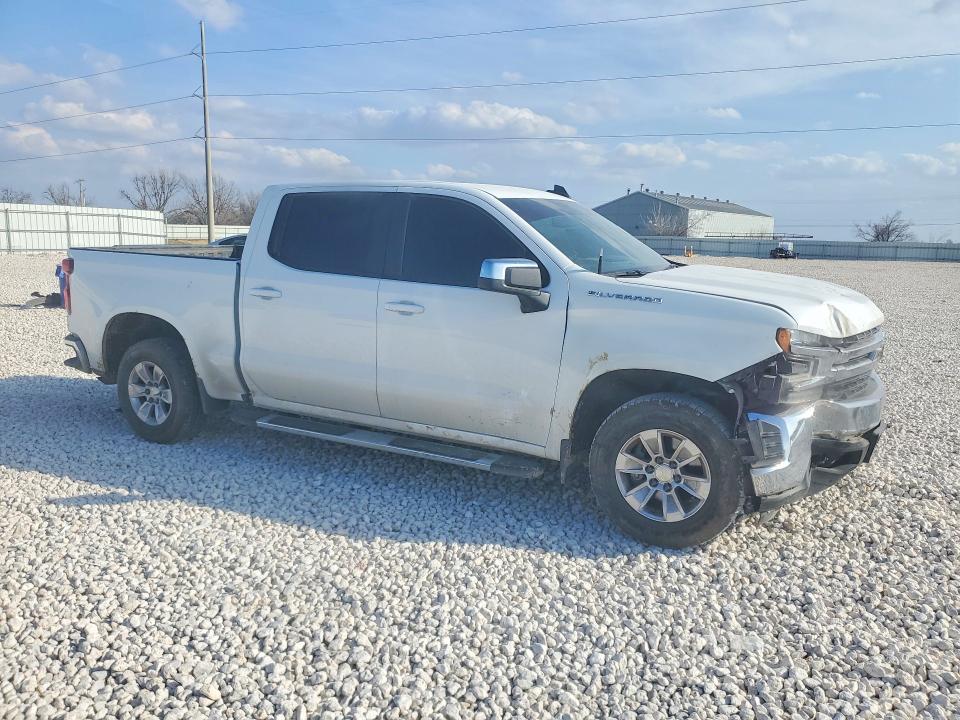 2019 Chevrolet Silverado 1500 VIN 1GCUWCED3KZ110603 COPART salvage auction — FRONT END, Tx - Salvage Vehicle Title, sold $7,900 on 2026-07-09 (photo 4)