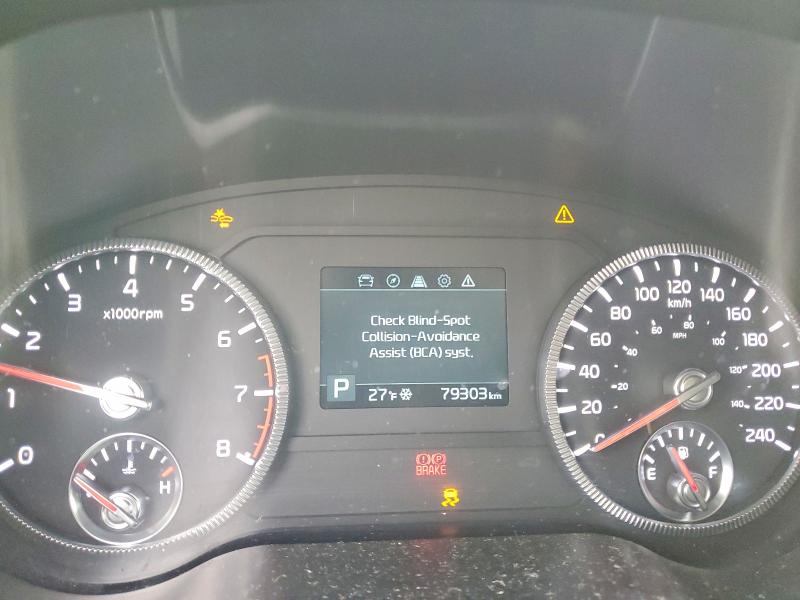 2022 Kia Telluride VIN 5XYP3DHCXNG288770 COPART salvage auction — FRONT END, Qc - Gravement Accidente, sold $6,900 on 2026-07-14 (photo 9)