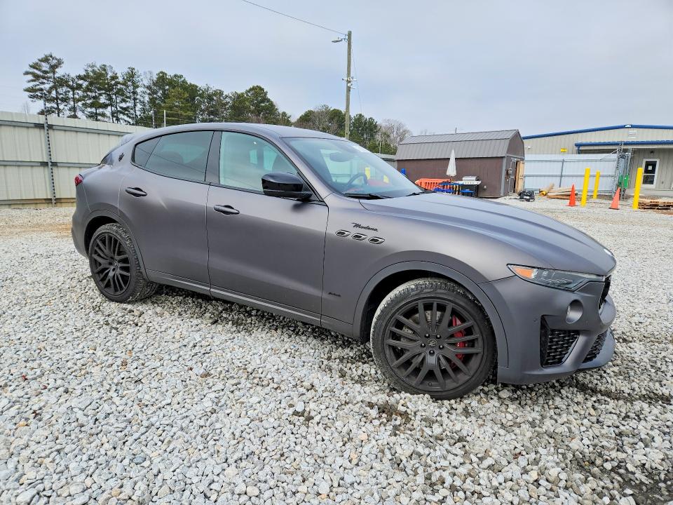 2022 Maserati Levante VIN ZN661YUM0NX381476 COPART salvage auction — FRONT END, Pa - Certificate Of Salvage, sold $19,000 on 2026-07-02 (photo 4)
