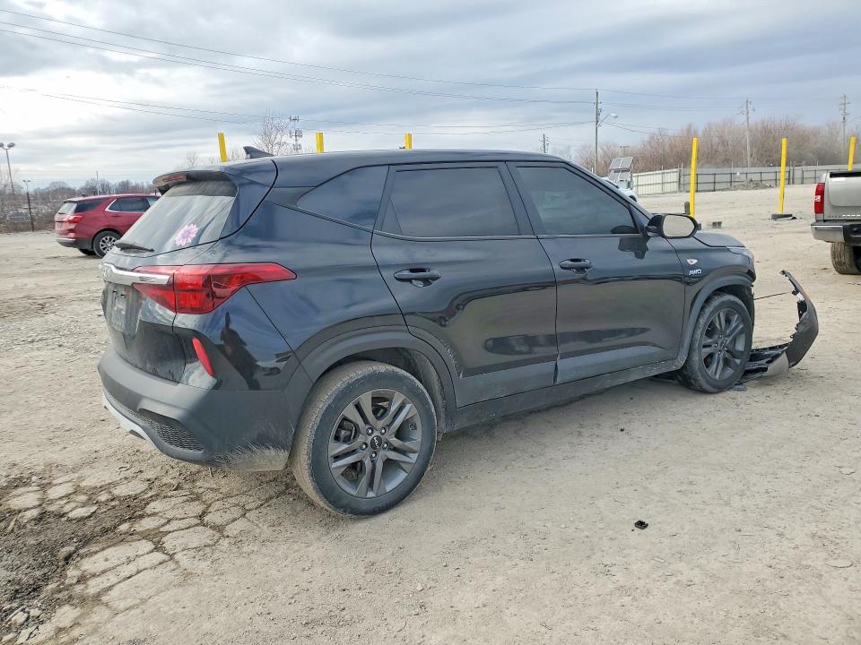 2023 Kia Seltos VIN KNDEPCAA8P7365022 COPART salvage auction — FRONT END, IN - CERT OF TITLE-SALVAGE TITLE, sold $4,000 on 2026-07-31 (photo 3)